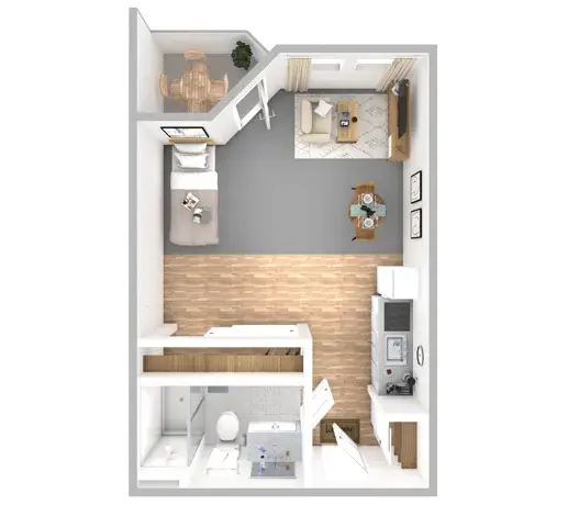 Suite | One Bathroom