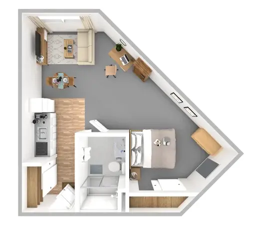 Suite | One Bathroom