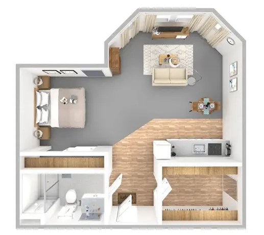 Suite | One Bathroom