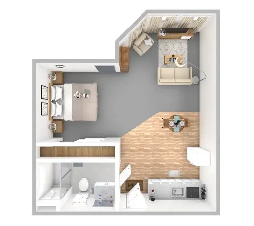 Suite | One Bathroom