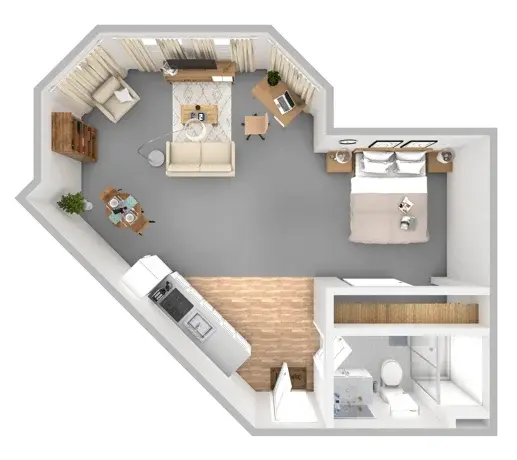 Suite | One Bathroom